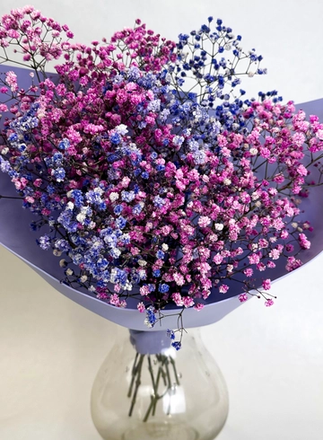 Монобукет из гипсофилы &laquo;Единорожка&raquo; от интернет-магазина цветов в 