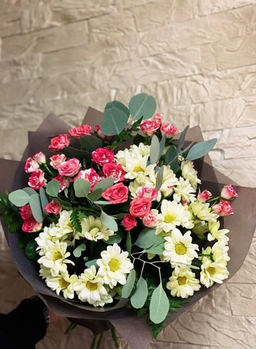 Сборный Букет «Барби» от интернет-магазина цветов в 