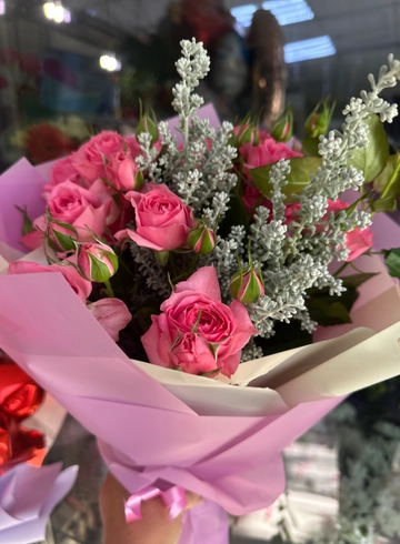 Моно букет «Кустовая Роза» от интернет-магазина цветов в 