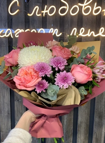 Сборный Букет «Карамелька» от интернет-магазина цветов в 