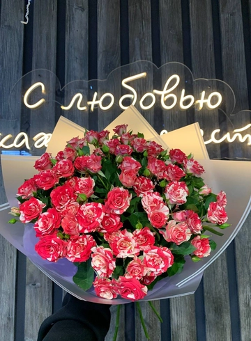 Моно букет «Яркие краски» от интернет-магазина цветов в 