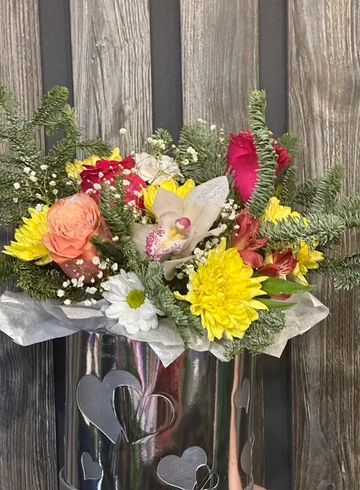 Композиция в коробке «Зимняя сказка» от интернет-магазина цветов в 